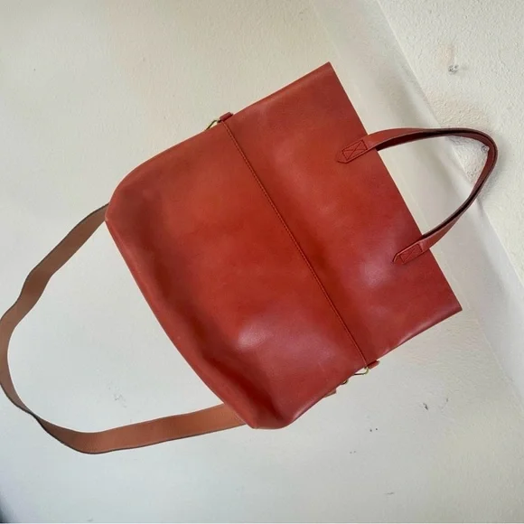 BNWT Madewell The Dylan Foldover Transport Tote - Picture 14 of 15